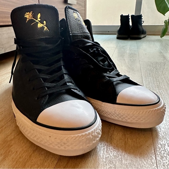 Converse x Sage Elsesser Chuck Taylor All Star Pro - Black leather - Picture 2 of 12